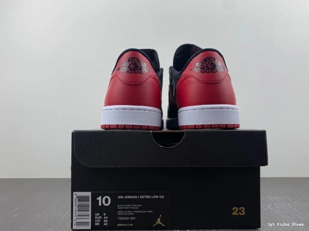 1st Kicks Bred Retro 705329-001 Jordan 1 Air Low 0710
